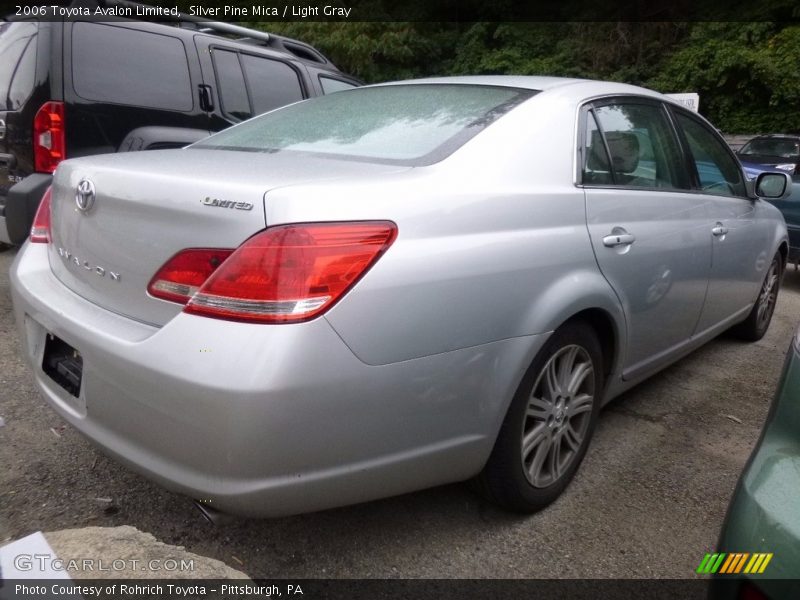 Silver Pine Mica / Light Gray 2006 Toyota Avalon Limited