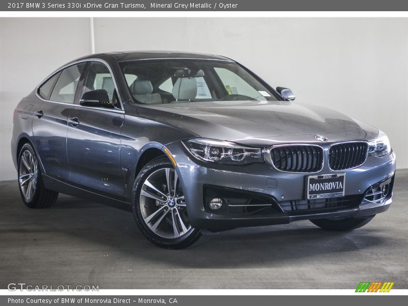 Mineral Grey Metallic / Oyster 2017 BMW 3 Series 330i xDrive Gran Turismo