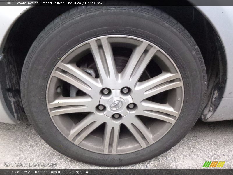 Silver Pine Mica / Light Gray 2006 Toyota Avalon Limited