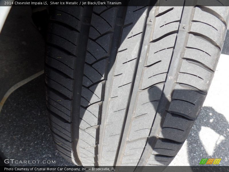 Silver Ice Metallic / Jet Black/Dark Titanium 2014 Chevrolet Impala LS