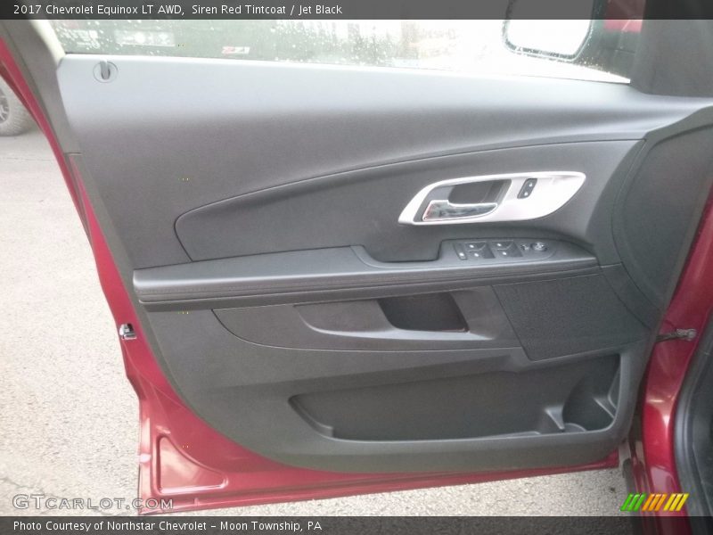 Siren Red Tintcoat / Jet Black 2017 Chevrolet Equinox LT AWD