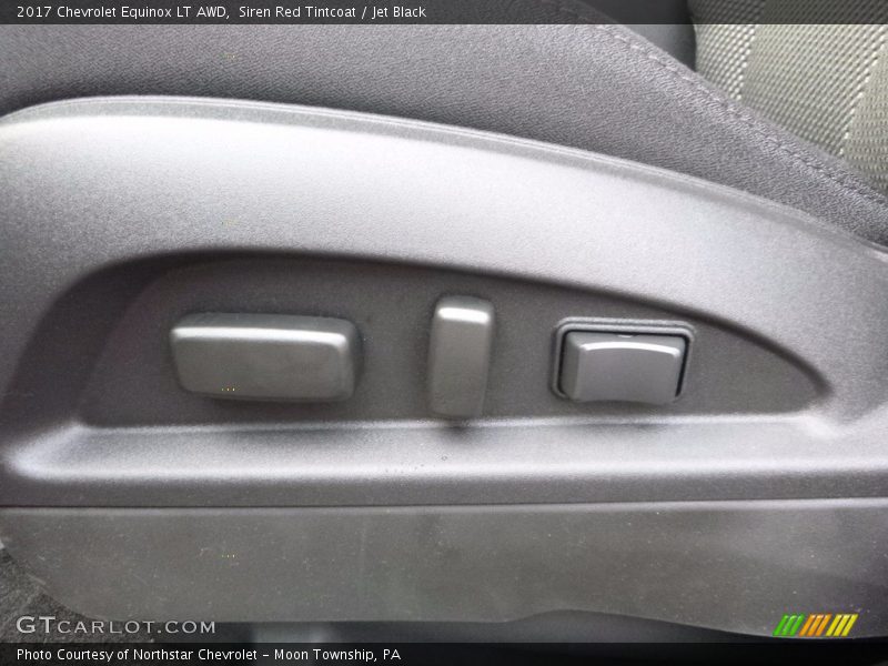Siren Red Tintcoat / Jet Black 2017 Chevrolet Equinox LT AWD