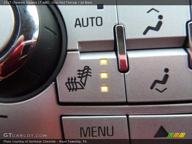 Siren Red Tintcoat / Jet Black 2017 Chevrolet Equinox LT AWD