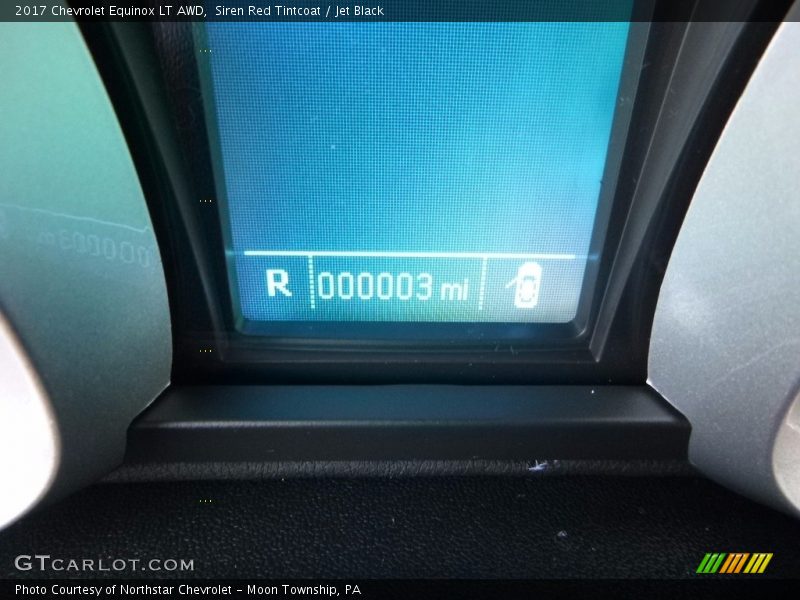 Siren Red Tintcoat / Jet Black 2017 Chevrolet Equinox LT AWD