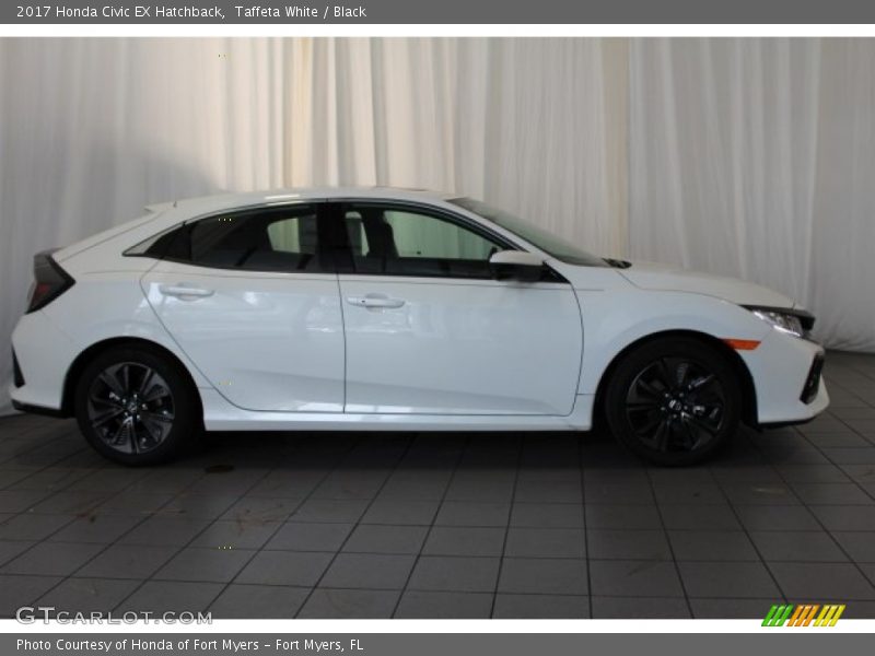 Taffeta White / Black 2017 Honda Civic EX Hatchback