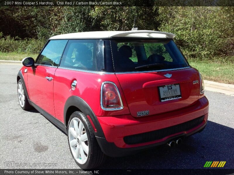 Chili Red / Carbon Black/Carbon Black 2007 Mini Cooper S Hardtop
