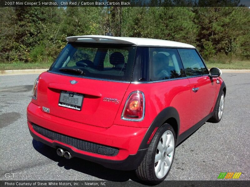 Chili Red / Carbon Black/Carbon Black 2007 Mini Cooper S Hardtop