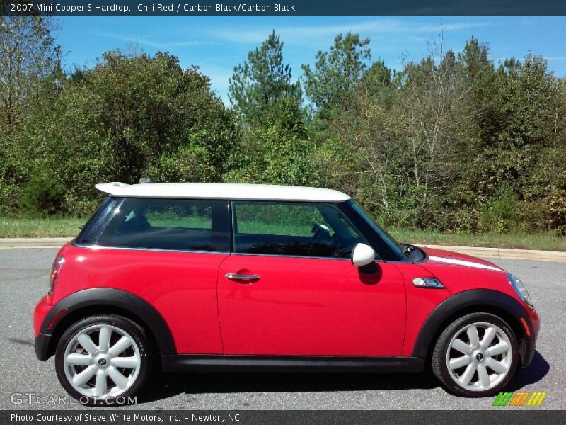 Chili Red / Carbon Black/Carbon Black 2007 Mini Cooper S Hardtop