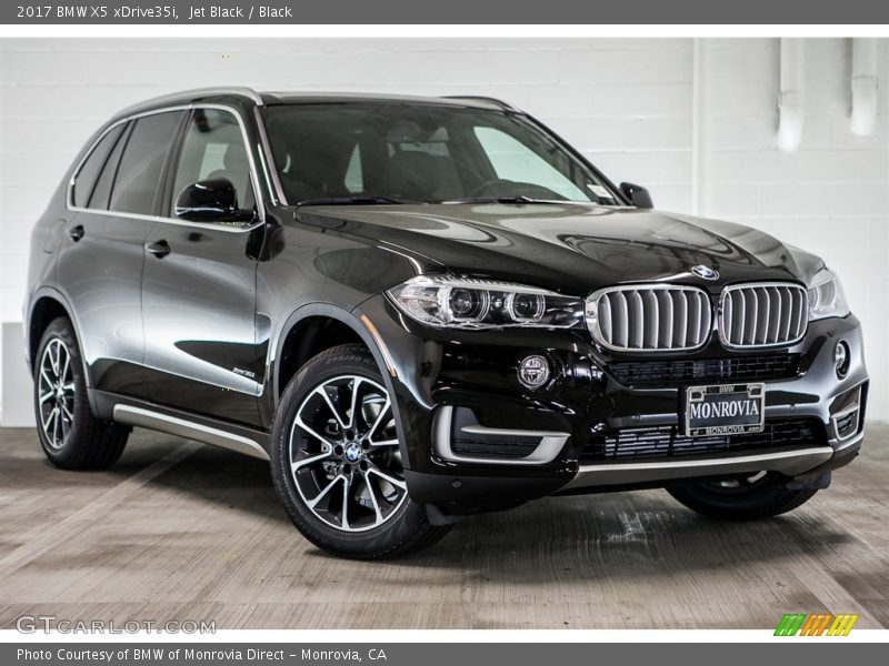 Jet Black / Black 2017 BMW X5 xDrive35i