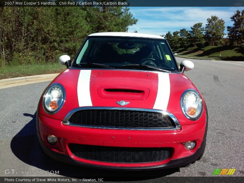 Chili Red / Carbon Black/Carbon Black 2007 Mini Cooper S Hardtop