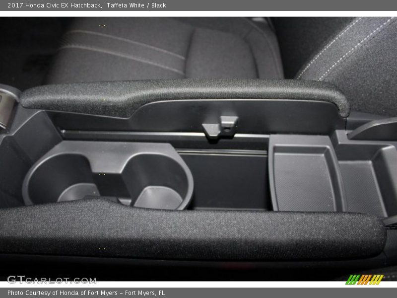 Taffeta White / Black 2017 Honda Civic EX Hatchback