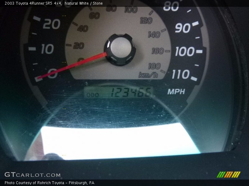 Natural White / Stone 2003 Toyota 4Runner SR5 4x4
