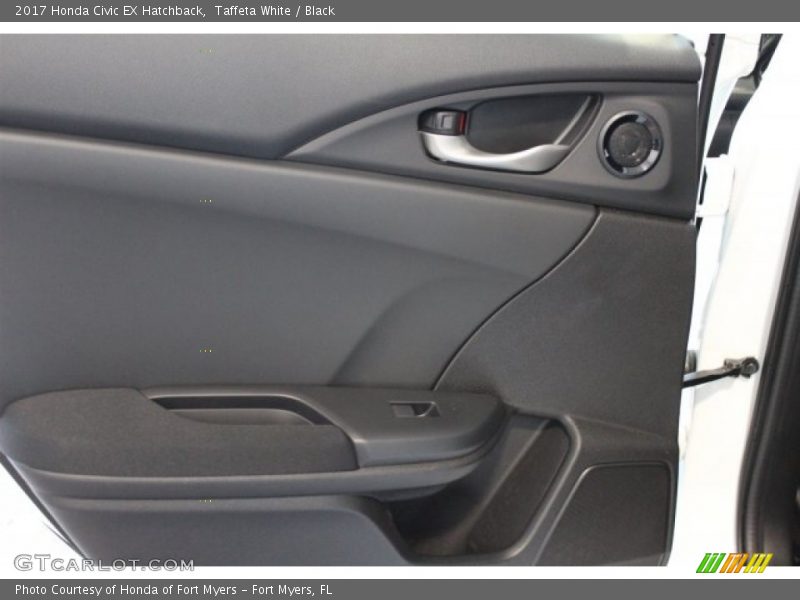 Taffeta White / Black 2017 Honda Civic EX Hatchback