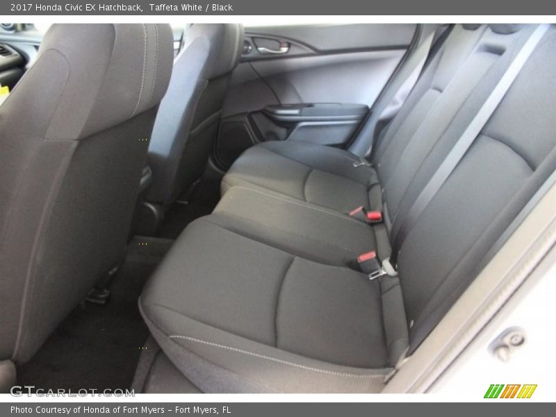 Taffeta White / Black 2017 Honda Civic EX Hatchback