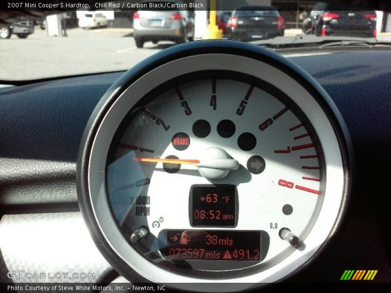 Chili Red / Carbon Black/Carbon Black 2007 Mini Cooper S Hardtop