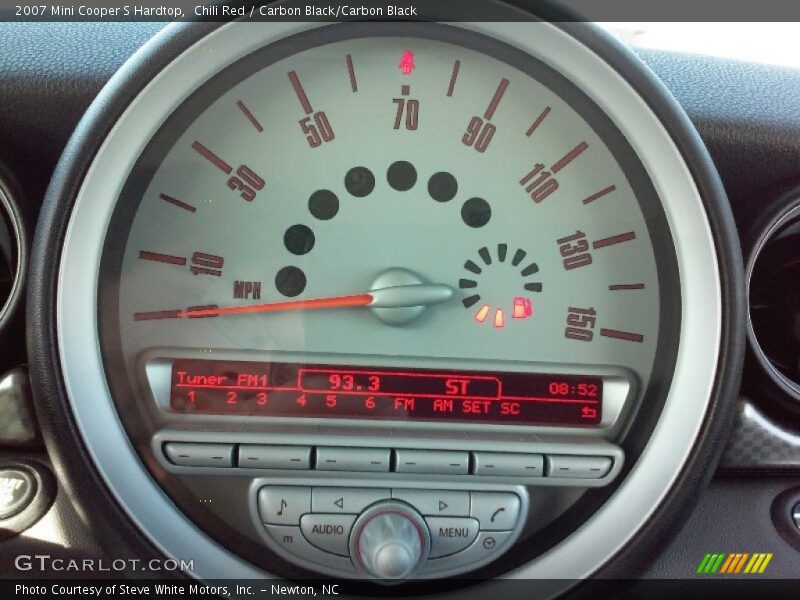 Chili Red / Carbon Black/Carbon Black 2007 Mini Cooper S Hardtop