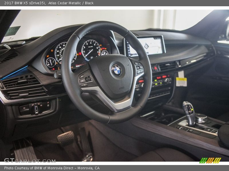 Atlas Cedar Metallic / Black 2017 BMW X5 sDrive35i
