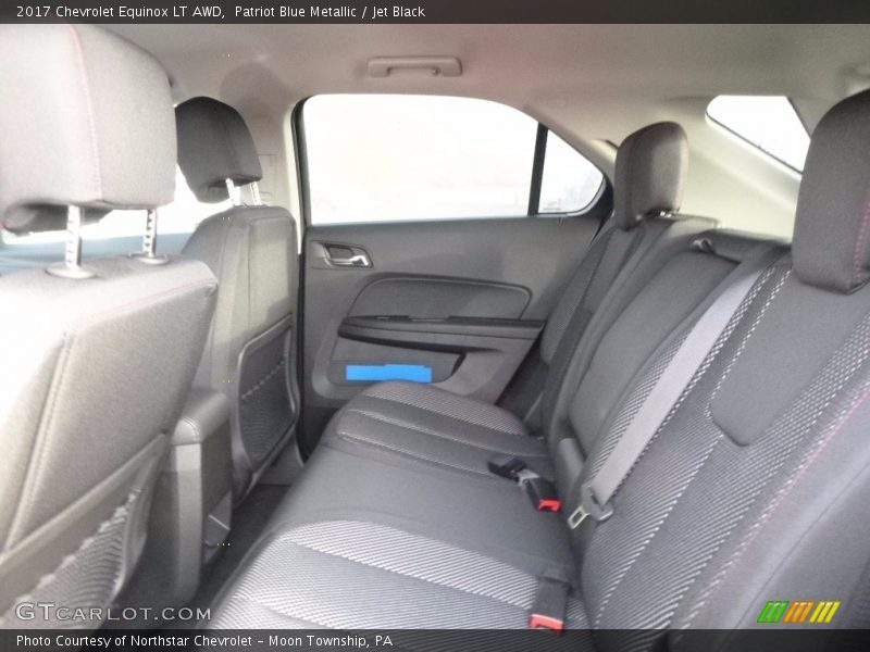 Patriot Blue Metallic / Jet Black 2017 Chevrolet Equinox LT AWD
