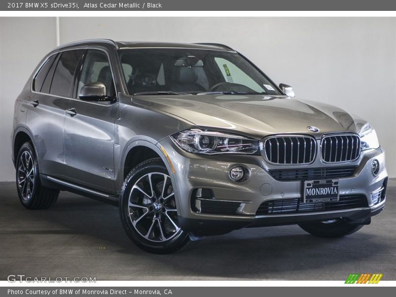 Atlas Cedar Metallic / Black 2017 BMW X5 sDrive35i