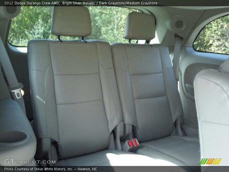 Bright Silver Metallic / Dark Graystone/Medium Graystone 2012 Dodge Durango Crew AWD