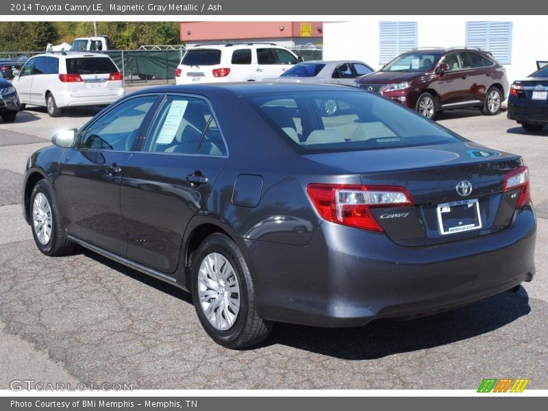 Magnetic Gray Metallic / Ash 2014 Toyota Camry LE