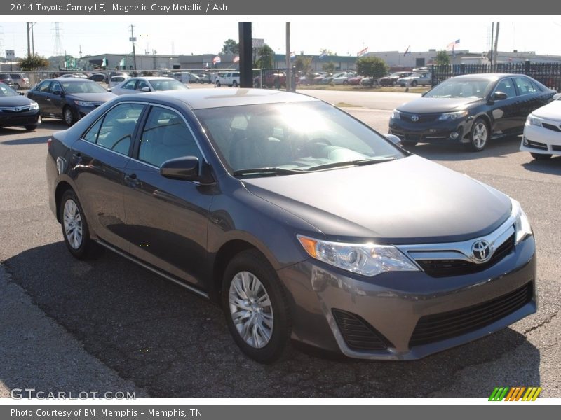 Magnetic Gray Metallic / Ash 2014 Toyota Camry LE
