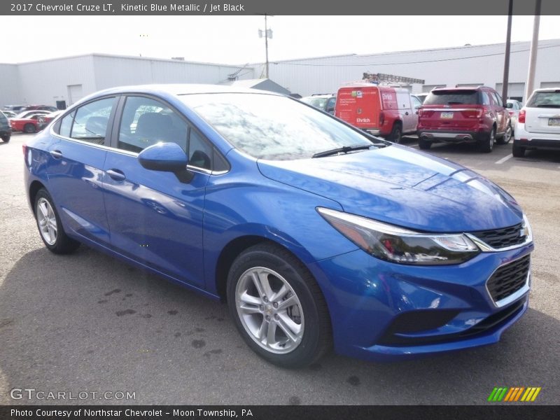 Kinetic Blue Metallic / Jet Black 2017 Chevrolet Cruze LT