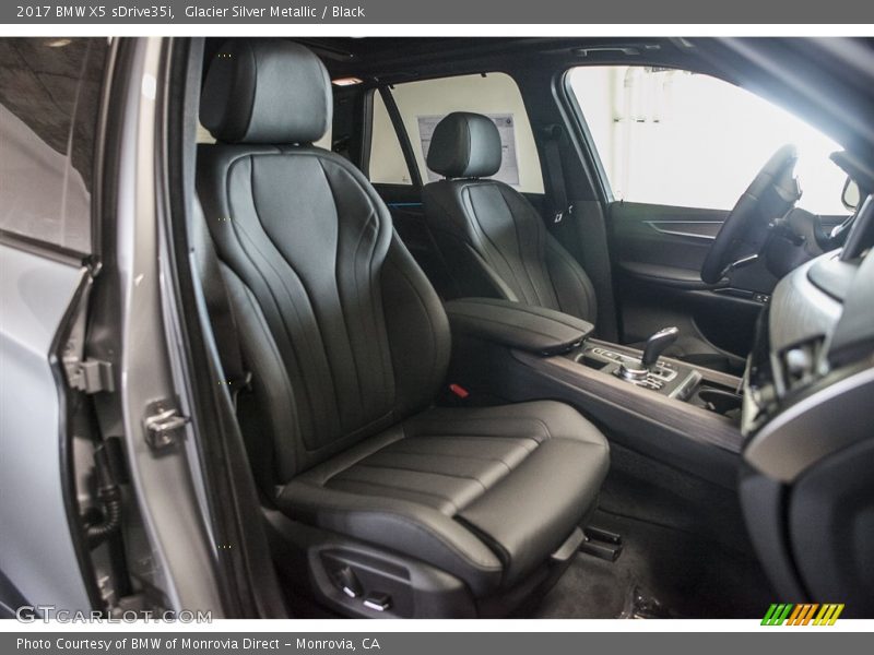 Glacier Silver Metallic / Black 2017 BMW X5 sDrive35i