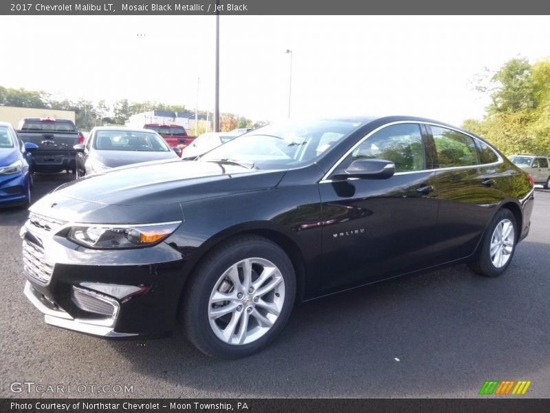 Mosaic Black Metallic / Jet Black 2017 Chevrolet Malibu LT