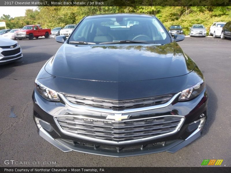 Mosaic Black Metallic / Jet Black 2017 Chevrolet Malibu LT