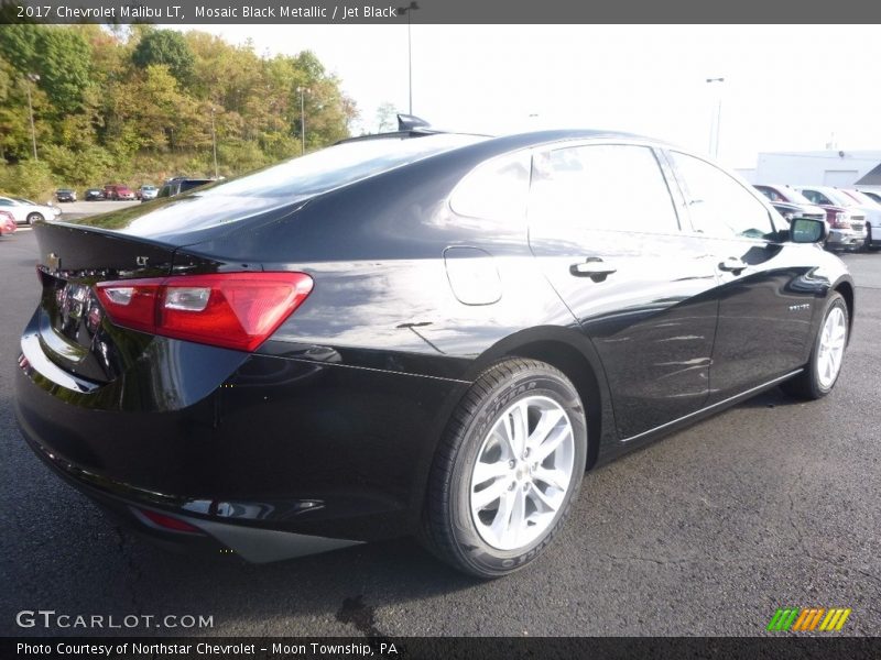Mosaic Black Metallic / Jet Black 2017 Chevrolet Malibu LT