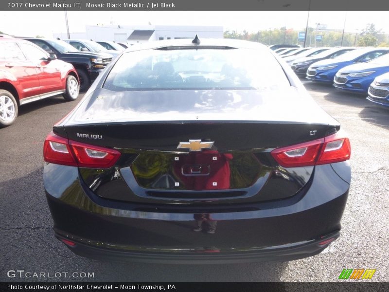 Mosaic Black Metallic / Jet Black 2017 Chevrolet Malibu LT