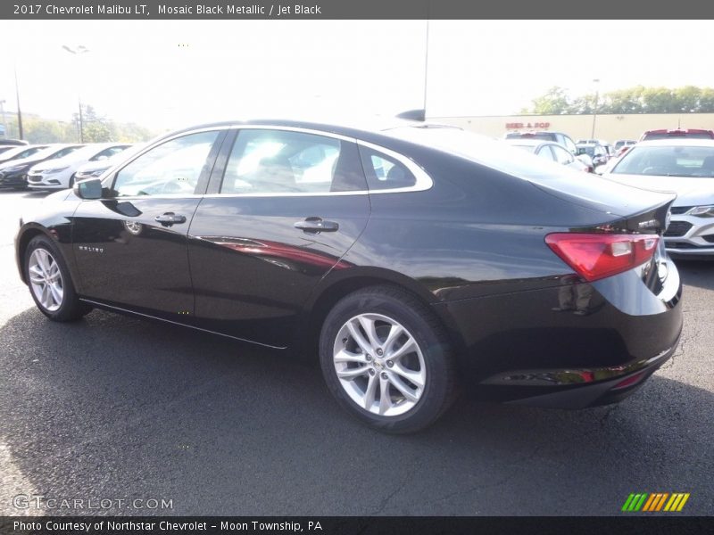 Mosaic Black Metallic / Jet Black 2017 Chevrolet Malibu LT