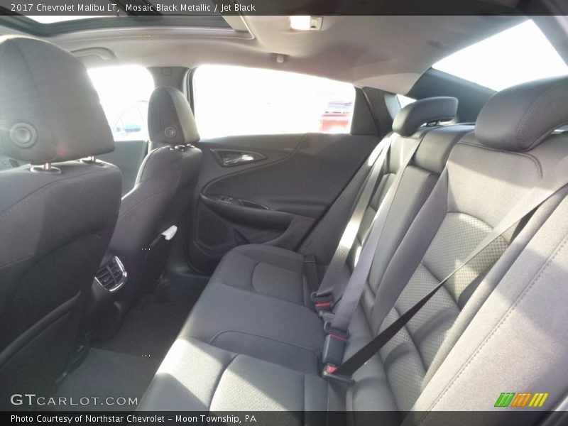 Mosaic Black Metallic / Jet Black 2017 Chevrolet Malibu LT