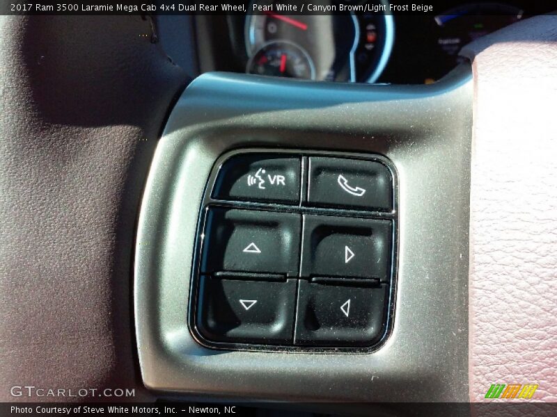 Controls of 2017 3500 Laramie Mega Cab 4x4 Dual Rear Wheel