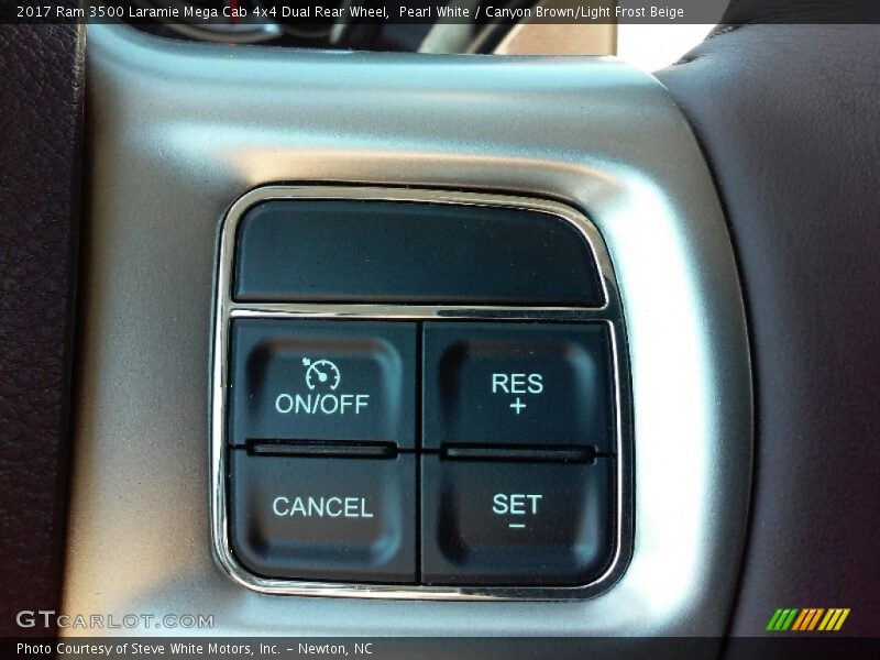 Controls of 2017 3500 Laramie Mega Cab 4x4 Dual Rear Wheel