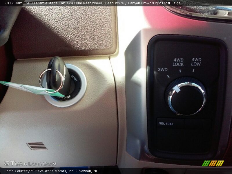 Controls of 2017 3500 Laramie Mega Cab 4x4 Dual Rear Wheel