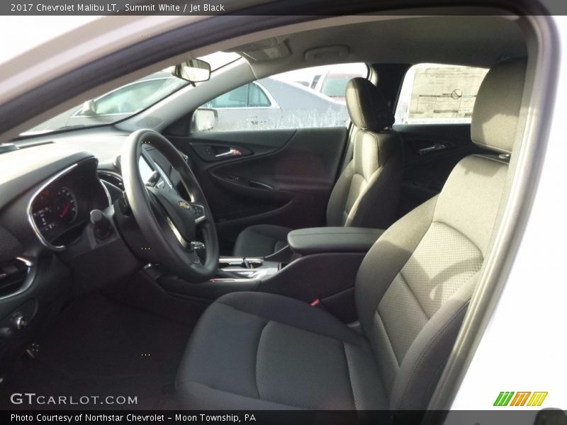 Summit White / Jet Black 2017 Chevrolet Malibu LT