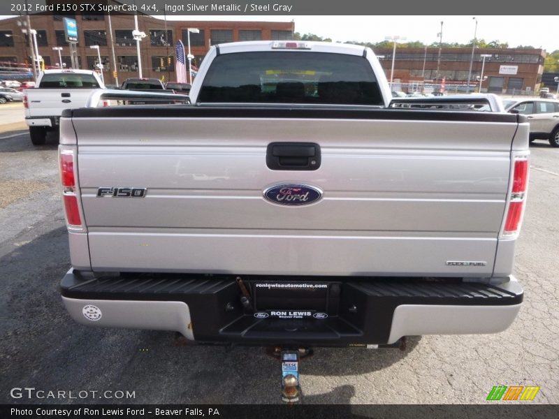 Ingot Silver Metallic / Steel Gray 2012 Ford F150 STX SuperCab 4x4