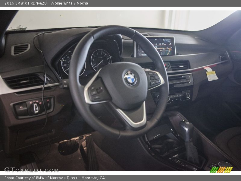Alpine White / Mocha 2016 BMW X1 xDrive28i