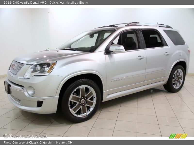 Quicksilver Metallic / Ebony 2012 GMC Acadia Denali AWD