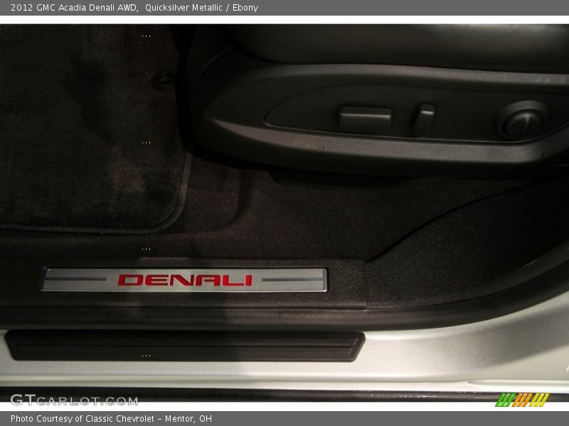 Quicksilver Metallic / Ebony 2012 GMC Acadia Denali AWD