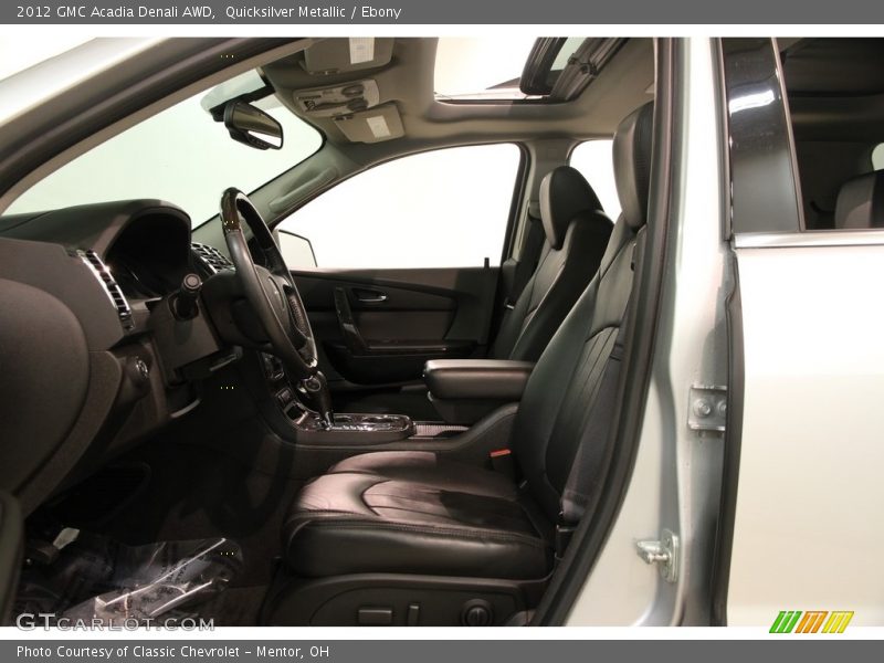 Quicksilver Metallic / Ebony 2012 GMC Acadia Denali AWD