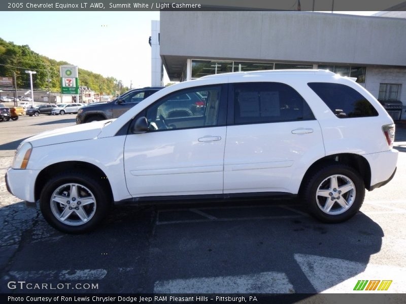 Summit White / Light Cashmere 2005 Chevrolet Equinox LT AWD