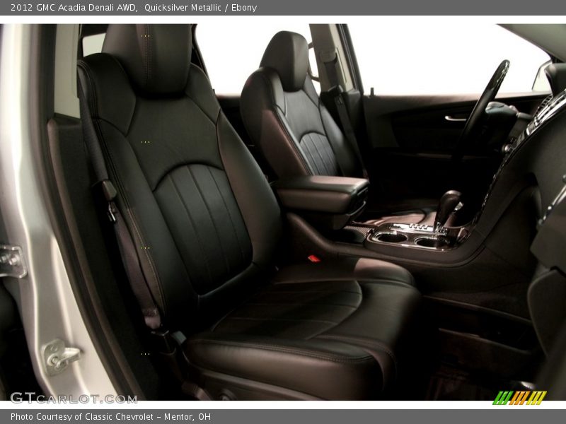 Quicksilver Metallic / Ebony 2012 GMC Acadia Denali AWD