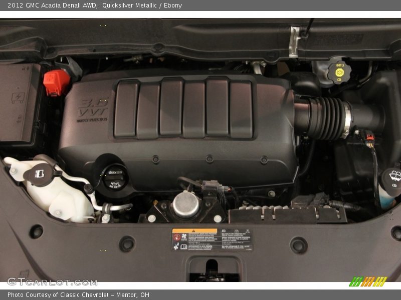 Quicksilver Metallic / Ebony 2012 GMC Acadia Denali AWD