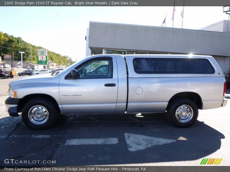 Bright Silver Metallic / Dark Slate Gray 2005 Dodge Ram 1500 ST Regular Cab