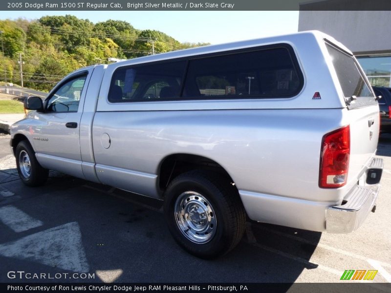 Bright Silver Metallic / Dark Slate Gray 2005 Dodge Ram 1500 ST Regular Cab