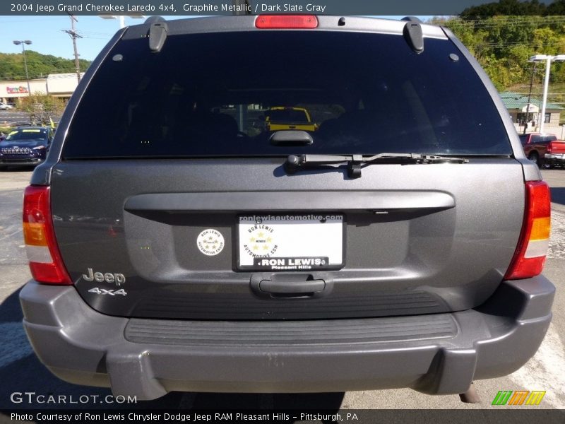 Graphite Metallic / Dark Slate Gray 2004 Jeep Grand Cherokee Laredo 4x4