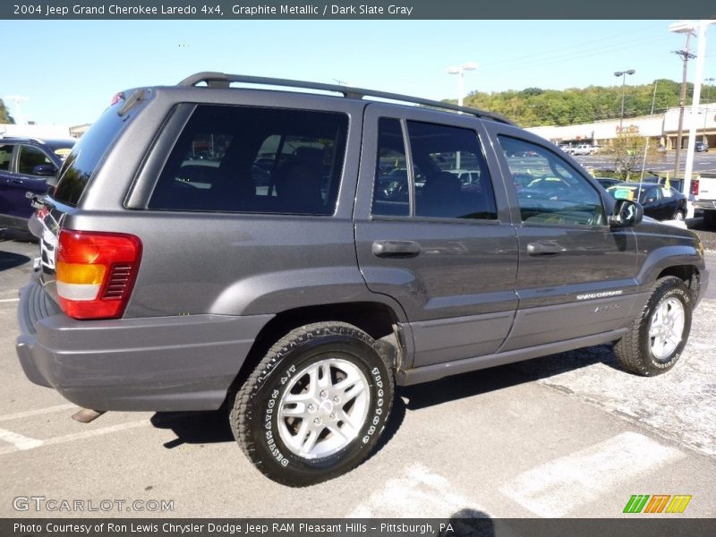 Graphite Metallic / Dark Slate Gray 2004 Jeep Grand Cherokee Laredo 4x4